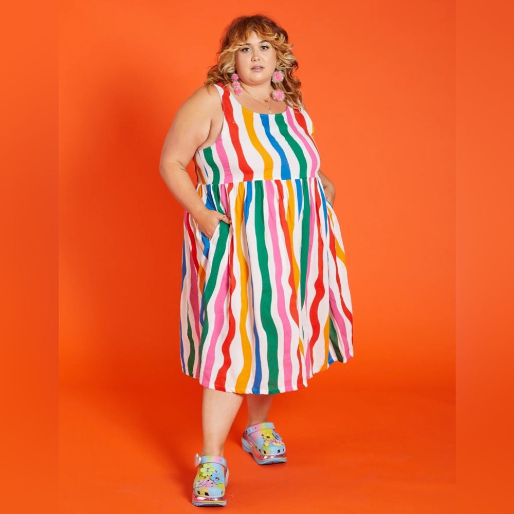 Nooworks Naomi Salvation Stripes Dress